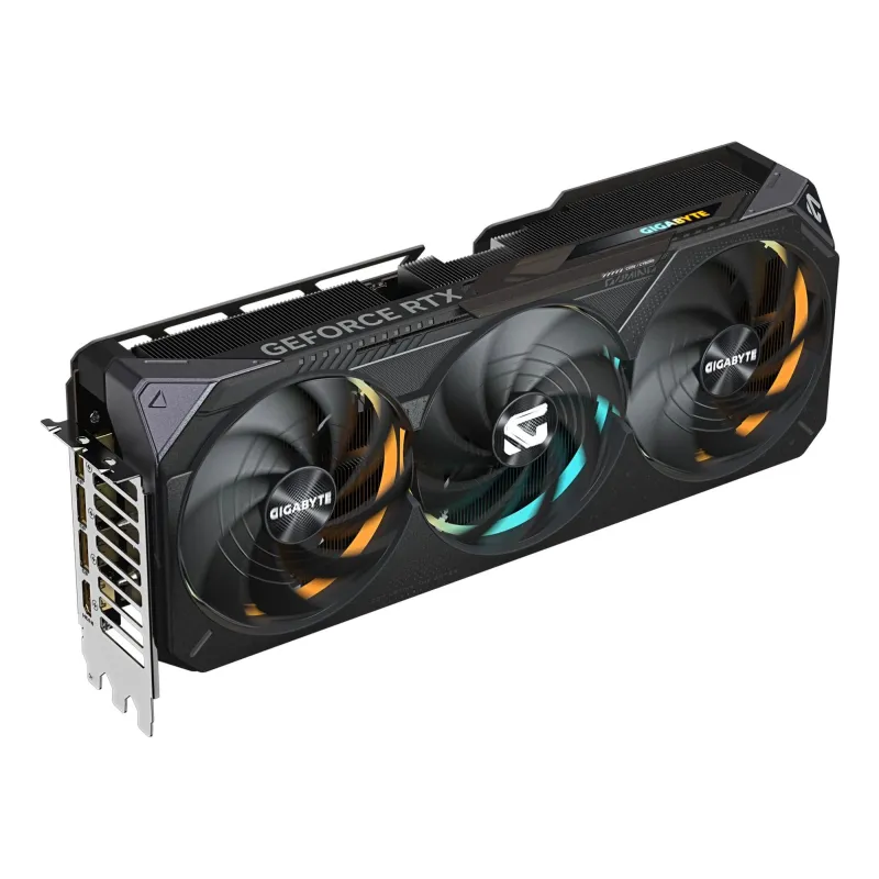 Graphics Card-GIGABYTE-NVIDIA GeForce RTX 5070 Ti-16 GB-GDDR7-256 bit-PCIE 5.0 16x-1xHDMI-3xDisplayPort-N507TGAMINGOC-16GD1.0