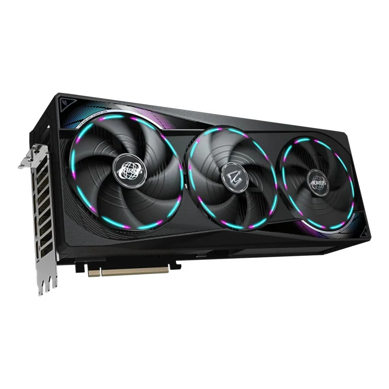 Graphics Card-GIGABYTE-NVIDIA GeForce RTX 5080-16 GB-GDDR7-256 bit-PCIE 5.0 16x-GPU 2617 MHz-Dual Slot
