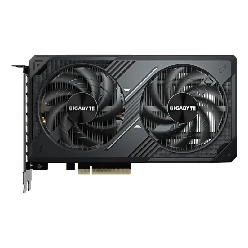 Graphics Card-GIGABYTE-NVIDIA GeForce RTX 5060-8 GB-GDDR7-128 bit-PCIE 5.0 16x-GPU 2512 MHz-GV-N5060WF2OC-8GD
