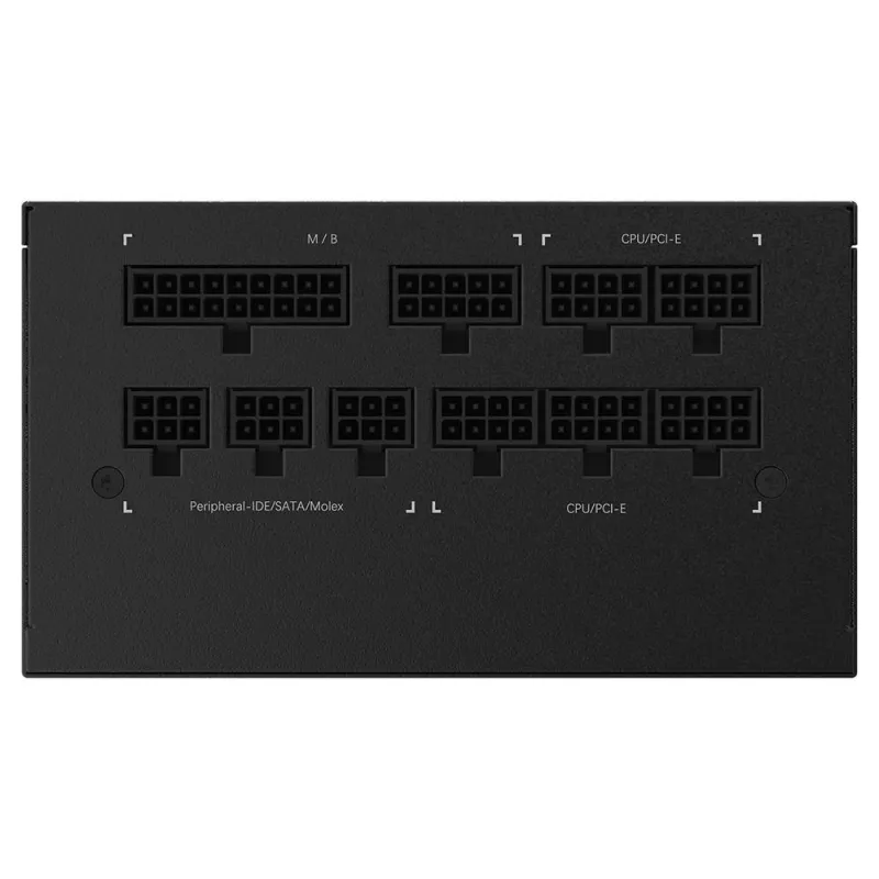 Power Supply-GIGABYTE-GP-P750GM-750 Watts-Efficiency 80 PLUS GOLD-PFC Active-MTBF 100000 hours-GP-P750GM