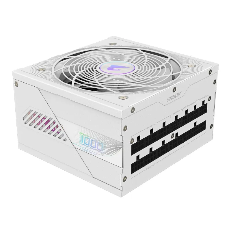 Power Supply-GIGABYTE-GP-AE1000PM PG5 ICE-1000 Watts-Efficiency 80 PLUS PLATINIUM-PFC Active-MTBF 100000 hours-GP-AE1000PMPG5ICE