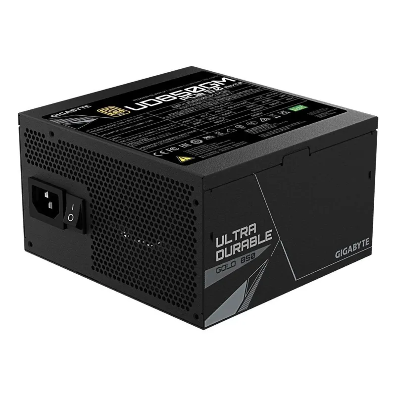 Power Supply-GIGABYTE-UD850GM PG5 V2-ATX 3.1-850 Watts-Efficiency 80 PLUS GOLD-PFC Active-MTBF 100000 hours-GP-UD850GMPG5V2