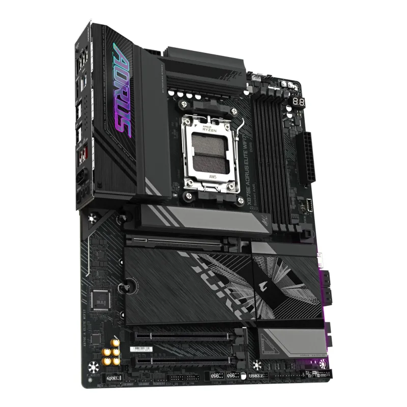 Mainboard-GIGABYTE-AMD X870E-SAM5-ATX-Memory DDR5-Memory slots 4-1xPCI-Express 3.0 4x-1xPCI-Express 4.0 4x -1xPCI-Express 5.0