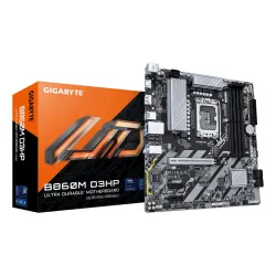 Mainboard-GIGABYTE-Intel B860 Express-LGA1851-Micro-ATX-Memory DDR5-Memory slots 4-2xPCI-Express 1x-1xPCI-Express