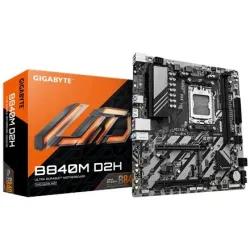 Mainboard-GIGABYTE-AMD B840-Socket AM5-micro ATX-RAM DDR5-SDRAM-2xSlots-2xNumber of M.2 ,M, slots-B840MD2H1.2