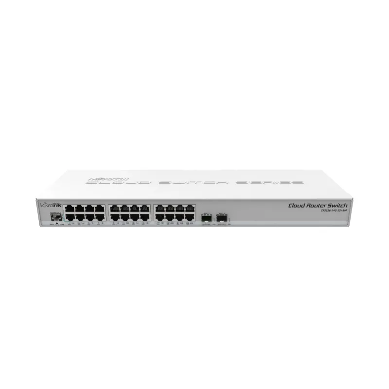 Net router-switch 24port 1000m-crs326-24g-2s+rm mikrotik