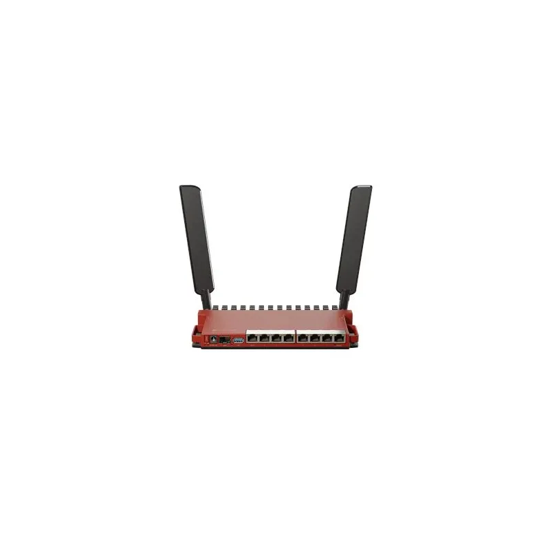 Wireless Router-MIKROTIK-Wireless Router-Wi-Fi 6-IEEE 802.11ax-USB 3.0-8x10-100-1000M-1xSPF-Number of antennas