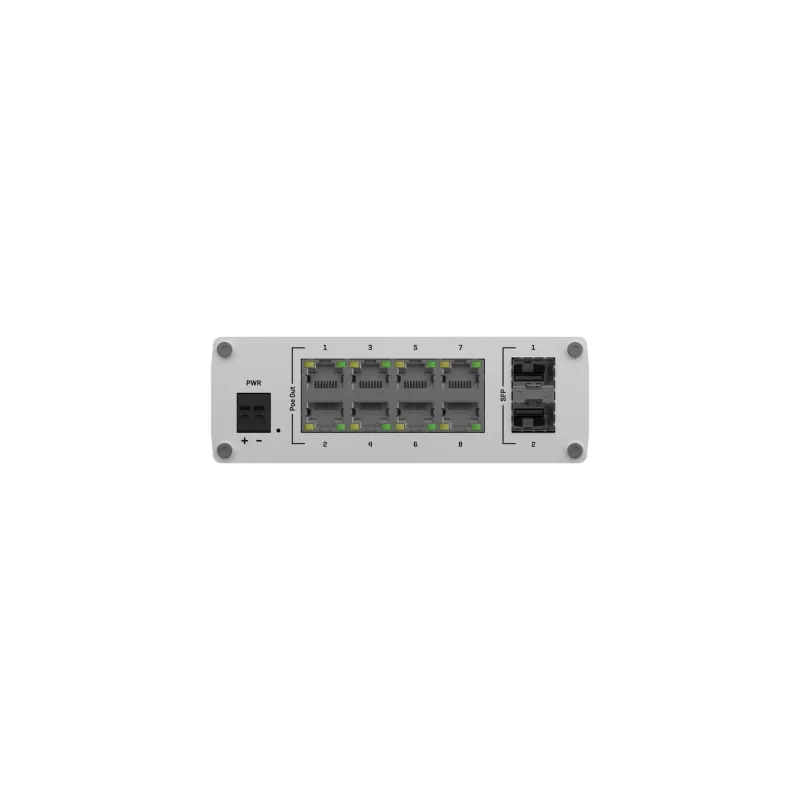 Teltonika - Switch - TSW210 - Unmanaged - Wall mountable - Gigabit Ethernet ,copper, ports quantity 8 - SFP ports quantity 2 -