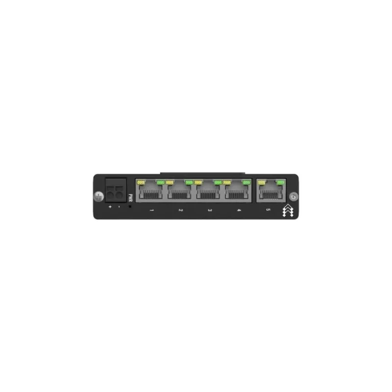 Teltonika DIN Rail Switch - TSW114 - Unmanaged - Wall-mountable - Gigabit Ethernet ,copper, ports quantity 5 - Power supply type