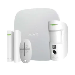 Alarm security starterkit cam-plus white 38174 ajax