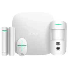 Alarm security starterkit cam-hdr white 156253 ajax