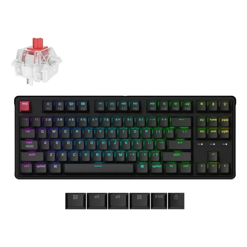Keyboard wired c3 pro rgb-retro c3px-h1 keychron