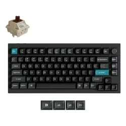 Keyboard wrl q1 ultra-black q1u-m3 keychron