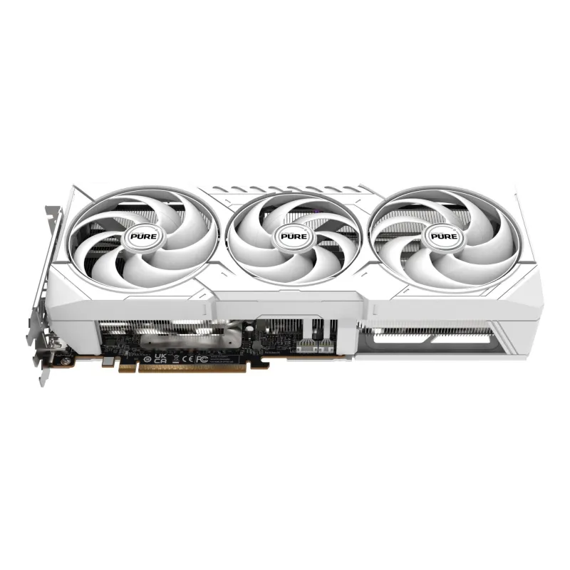 Graphics Card-SAPPHIRE-AMD Radeon RX 9070-16 GB-GDDR6-256 bit-PCIE 5.0 16x-Triple slot Fansink-2xHDMI-2xDisplayPort-11349-02-20G