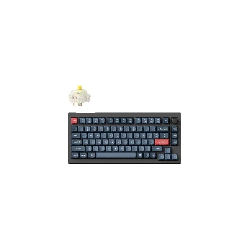 Keyboard wrl v1 max rgb-carbon black v1m-d4 keychron