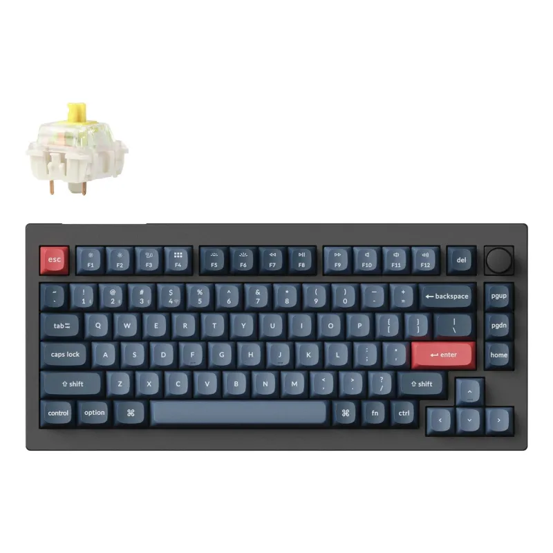 Keyboard wrl v1 max rgb-carbon black v1m-d4 keychron