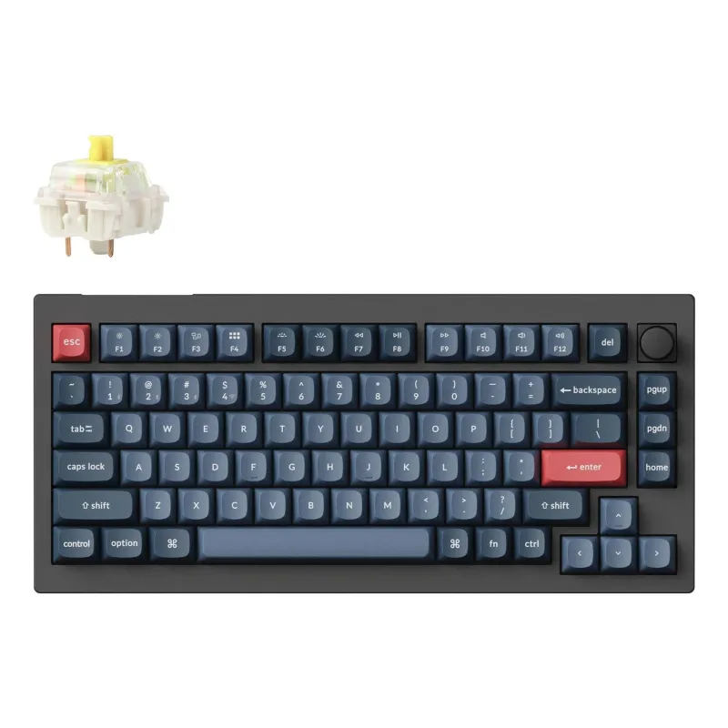 Keyboard wrl v1 max rgb-carbon black v1m-d4 keychron