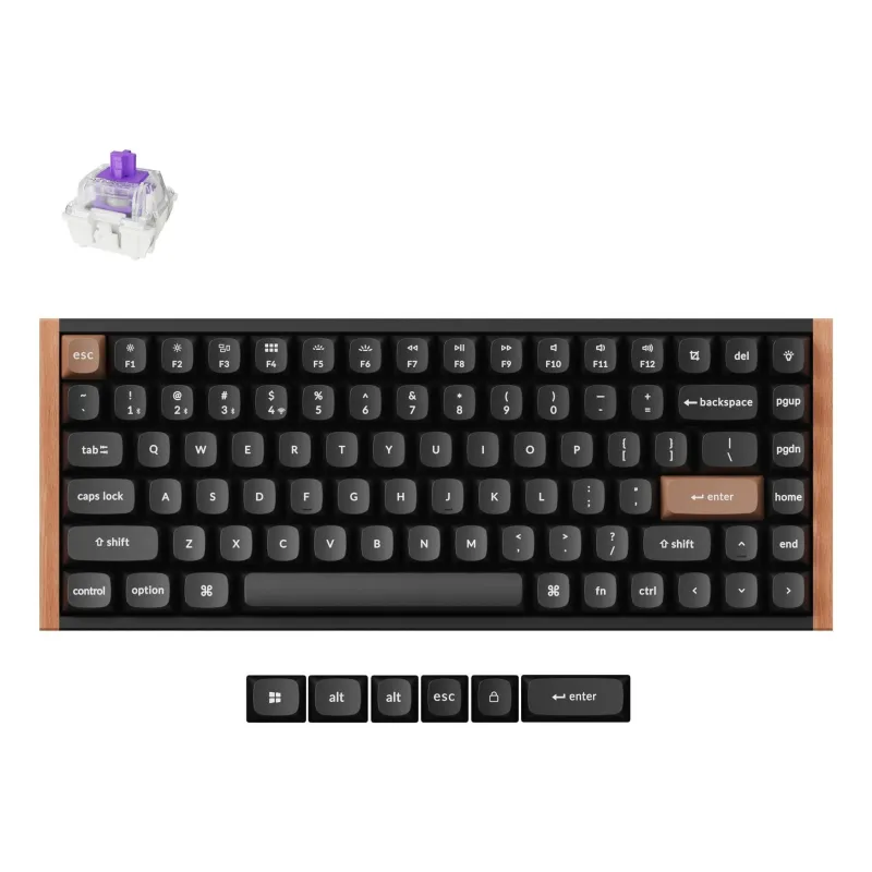 Keyboard wrl k2 he special ed.-black k2h-f1 keychron