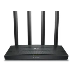 Wireless Router-TP-LINK-Wireless Router-1500 Mbps-Wi-Fi 6-1 WAN-3x10-100-1000M-Number of antennas 4-ARCHERAX12