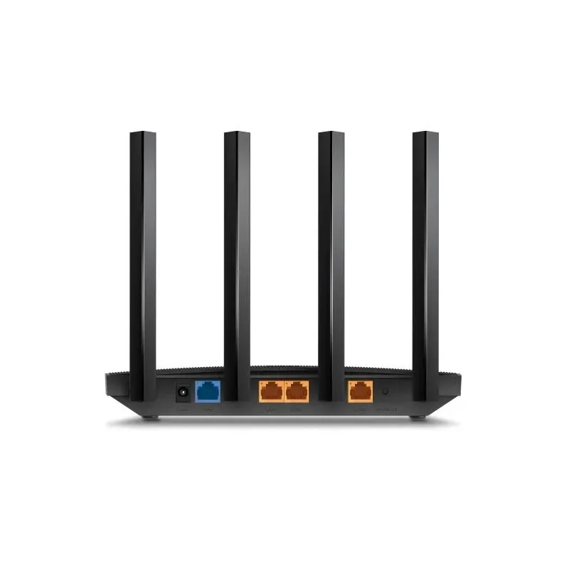 Wireless Router-TP-LINK-Wireless Router-1500 Mbps-Wi-Fi 6-1 WAN-3x10-100-1000M-Number of antennas 4-ARCHERAX12