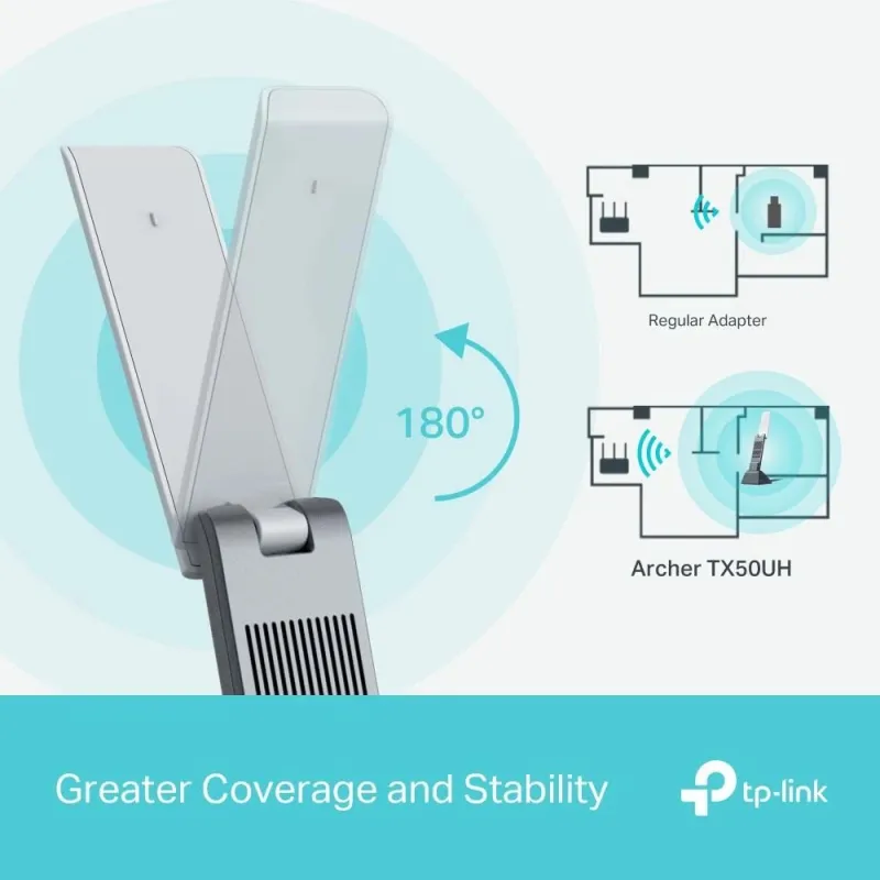 Wrl adapter 3000mbps usb-archer tx50uh tp-link