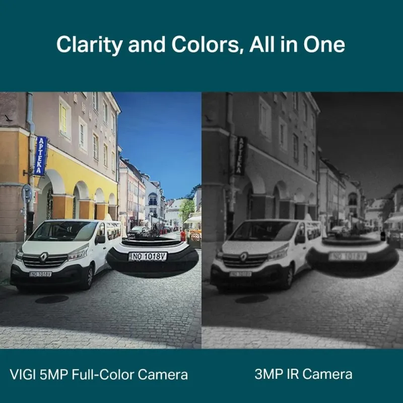 Net camera 5mp ir dome-vigi c250,2.8mm, tp-link