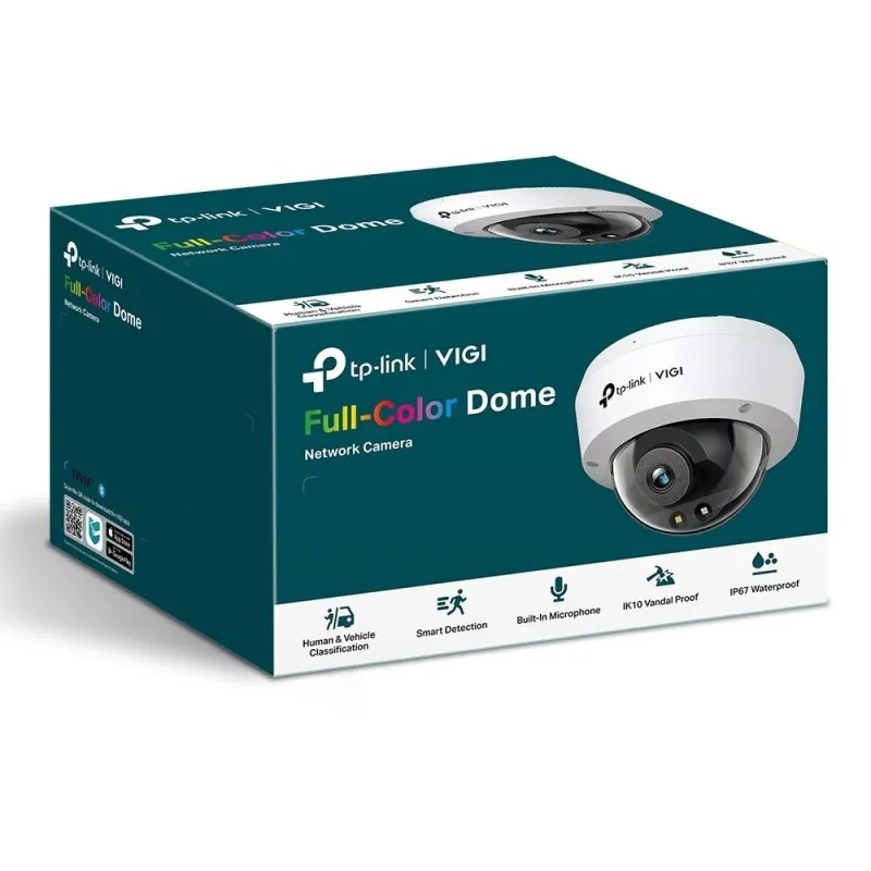 Net camera 5mp ir dome-vigi c250,2.8mm, tp-link