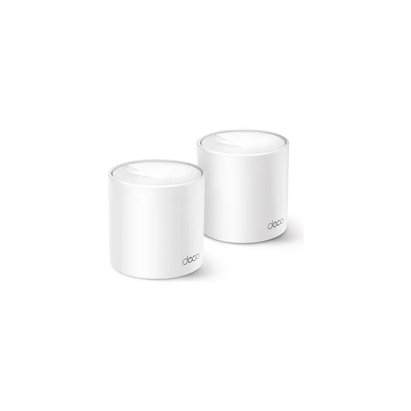 AX1500 Whole Home Mesh Wi-Fi 6 System - Deco X10 ,2-pack, - 802.11ax - 10-100-1000 Mbit-s - Ethernet LAN ,RJ-45, ports 1 - Mesh