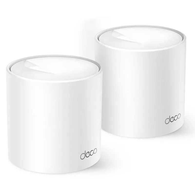 AX1500 Whole Home Mesh Wi-Fi 6 System - Deco X10 ,2-pack, - 802.11ax - 10-100-1000 Mbit-s - Ethernet LAN ,RJ-45, ports 1 - Mesh