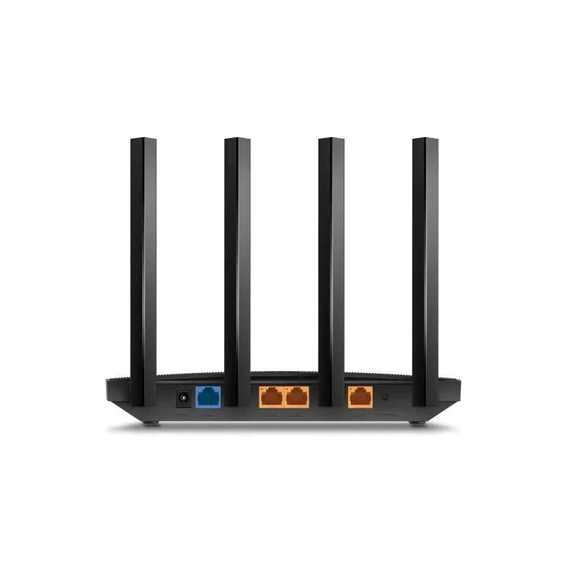 Wireless Router-TP-LINK-Wireless Router-1500 Mbps-Wi-Fi 6-1 WAN-3x10-100-1000M-Number of antennas 4-ARCHERAX17
