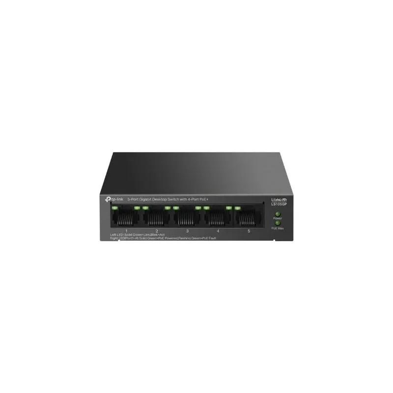 Switch-TP-LINK-LS105GP-PoE+ ports 4-LS105GP