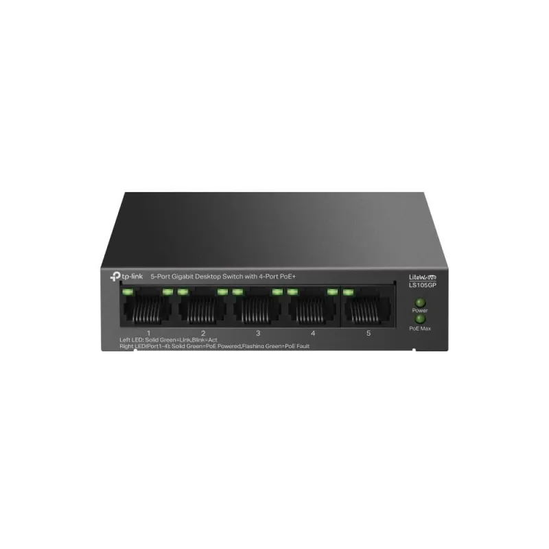 Switch-TP-LINK-LS105GP-PoE+ ports 4-LS105GP