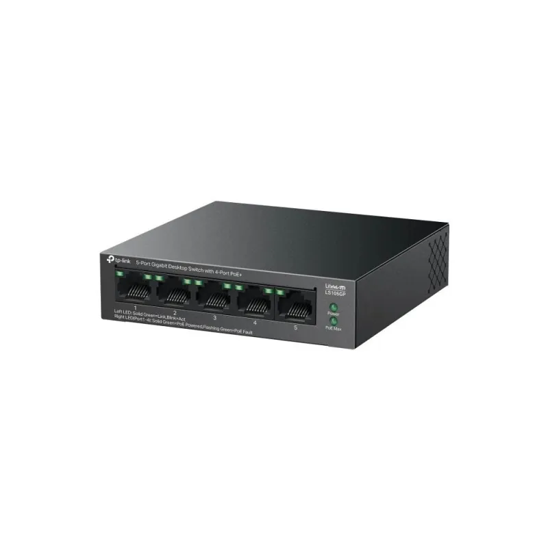 Switch-TP-LINK-LS105GP-PoE+ ports 4-LS105GP