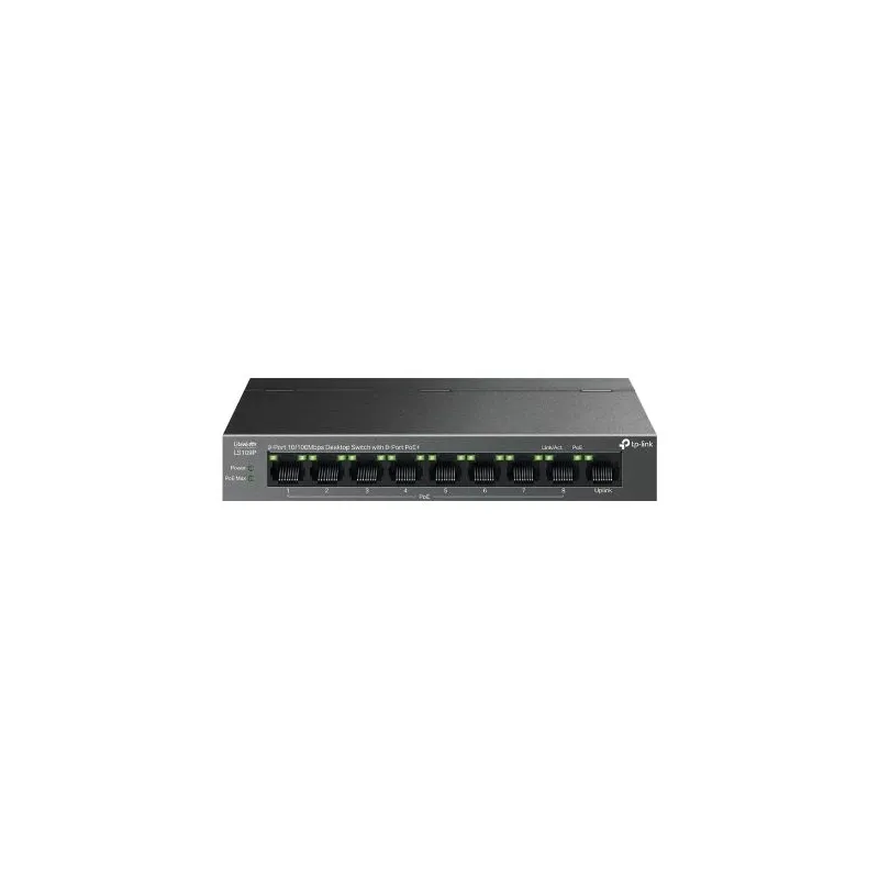 Switch-TP-LINK-LS109P-PoE+ ports 8-LS109P
