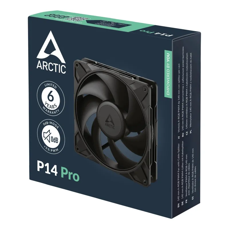 Case fan 140mm p14 pro-acfan00313a arctic