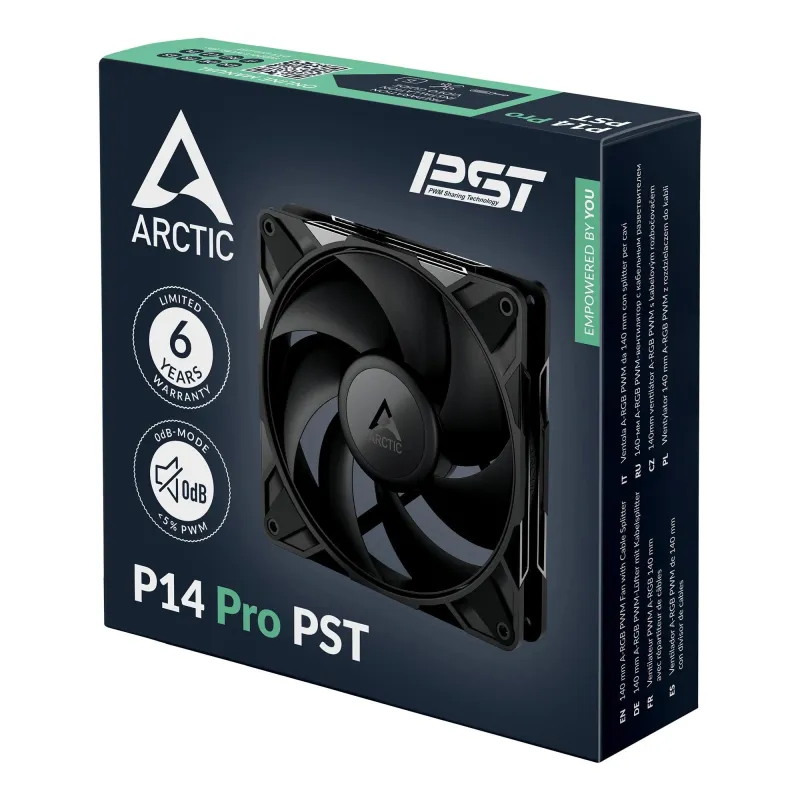 Case fan 140mm p14 pro pst-acfan00314a arctic
