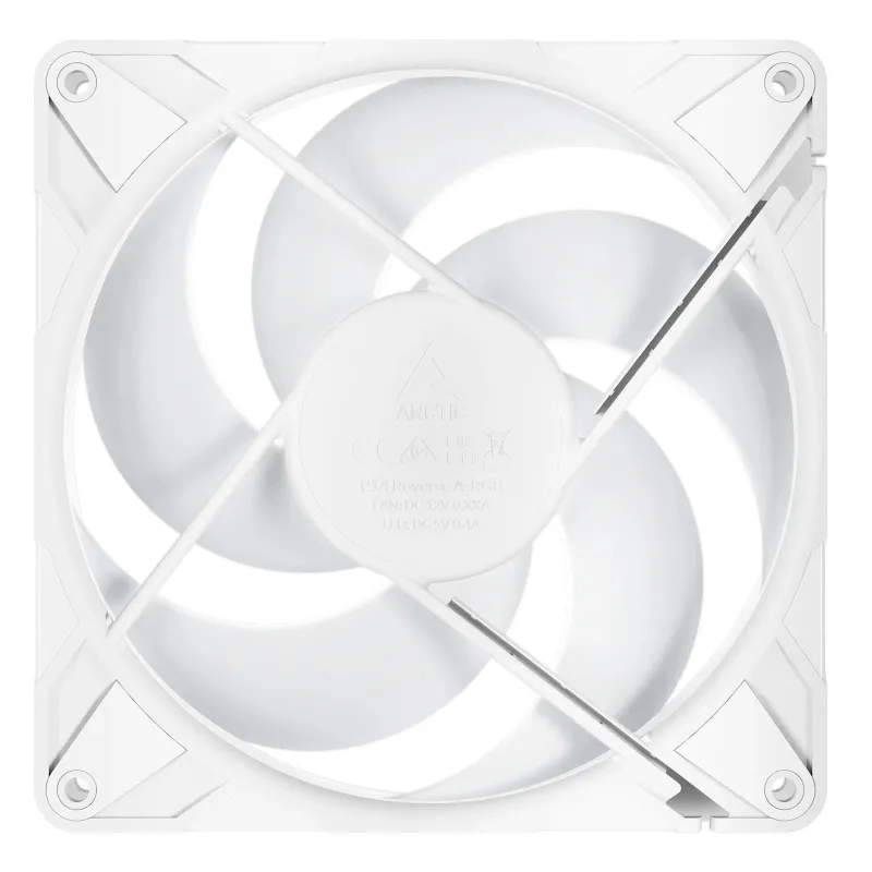 Case fan 140mm p14 pro reverse-a-rgb wht acfan00324a arctic