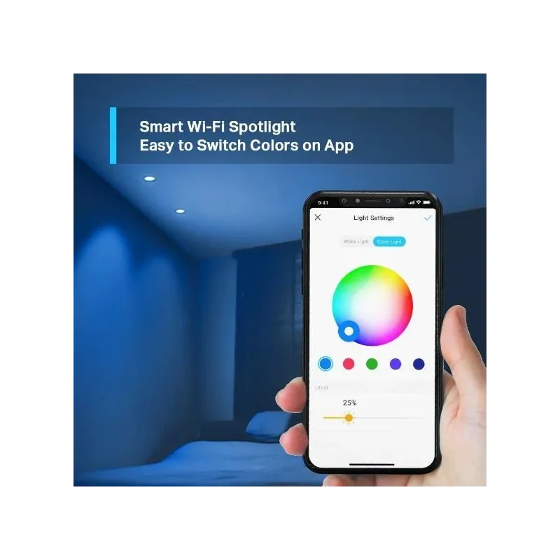 Smart Light Bulb-TP-LINK-Power consumption 3.7 Watts-Luminous flux 350 Lumen-Beam angle 40 degrees-0 ºC~ 40 ºC-TAPOL630