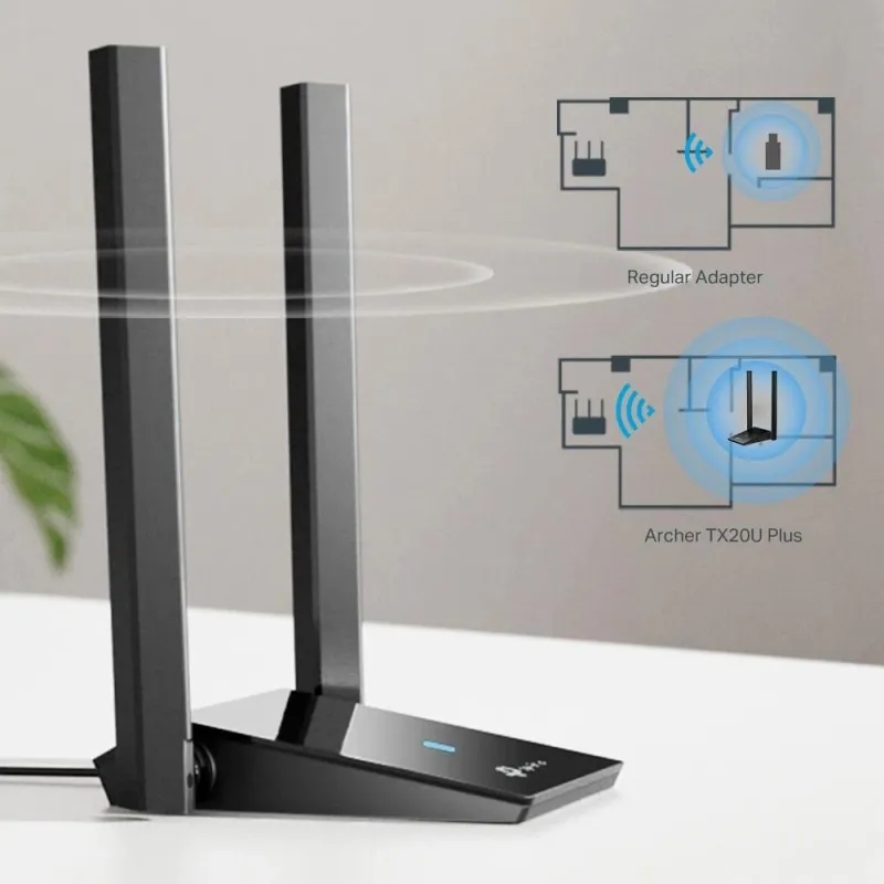 Wrl adapter 1800mbps usb-archer tx20u plus tp-link
