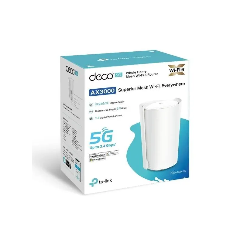 Wireless Router-TP-LINK-Wireless Router-3000 Mbps-Mesh-Wi-Fi 6-IEEE 802.11a-b-g-IEEE 802.11n-IEEE 802.11ac-IEEE