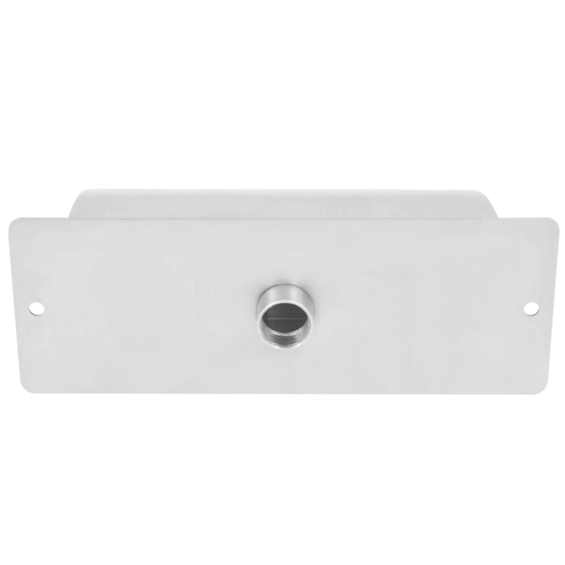 vidaXL baseina strūklaka, 30x9x26 cm, nerūsējošs tērauds, sudrabkrāsa