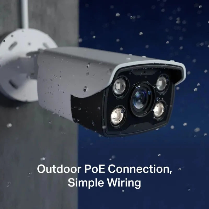Net camera bullet h.264 4mp-vigi c340,4mm, tp-link