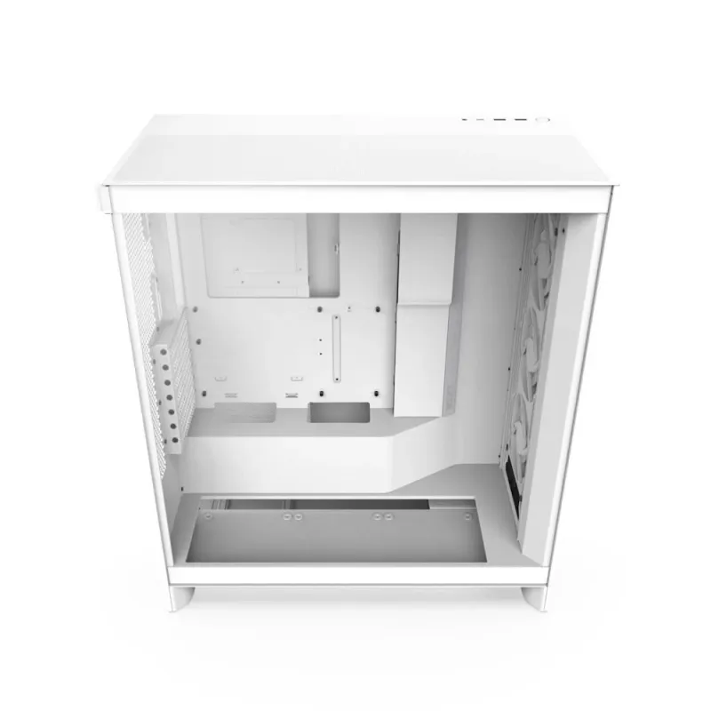 Case-NZXT-H7 Flow RGB-MidiTower-ATX-EATX-MicroATX-MiniITX-Colour White-CM-H72FW-R1