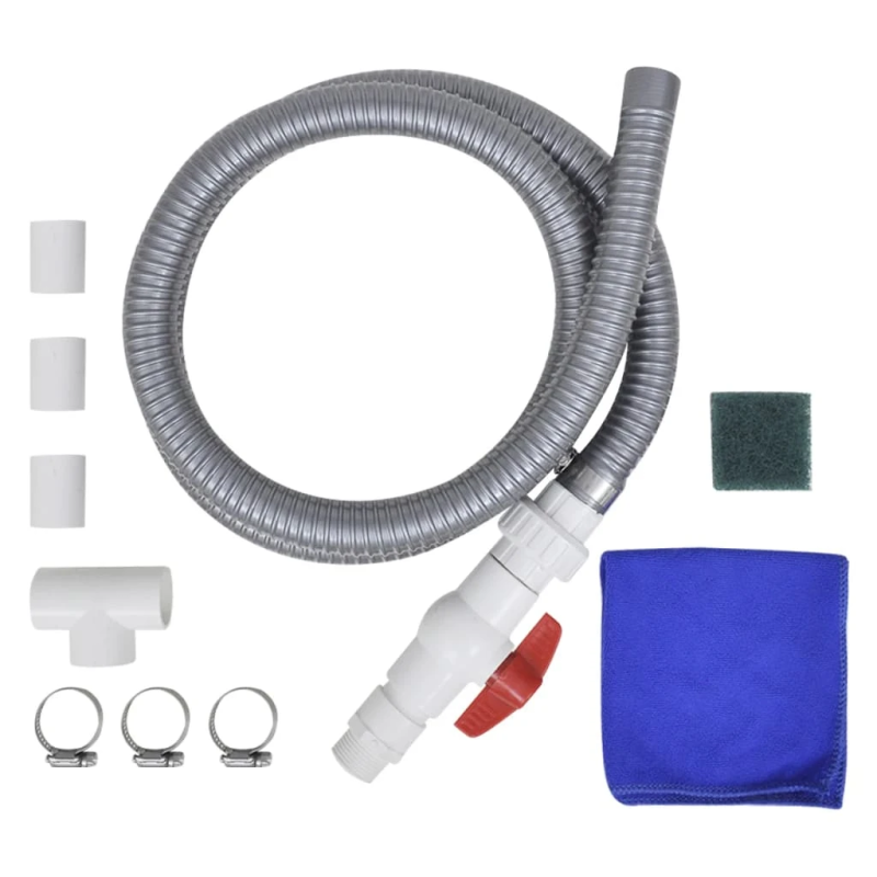 vidaXL baseina strūklaka, 50x30x53 cm, nerūsējošs tērauds, sudraba