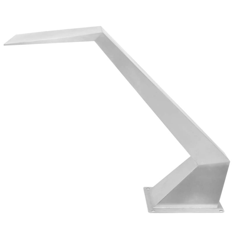 vidaXL baseina strūklaka, 64x30x52 cm, nerūsējošs tērauds, sudrabkrāsā