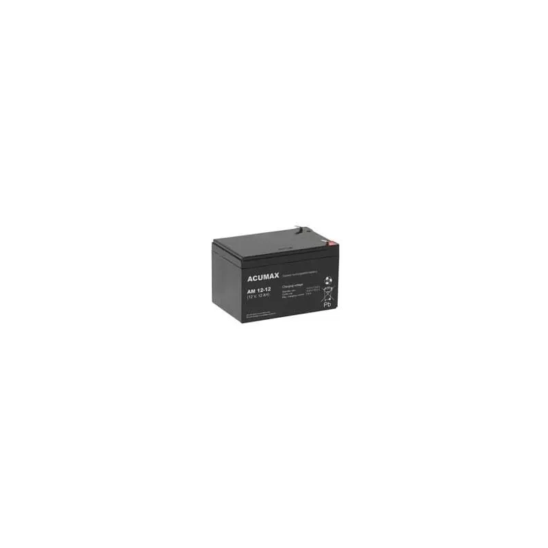 Battery 12v 12ah vrla-am12-12 acumax emu