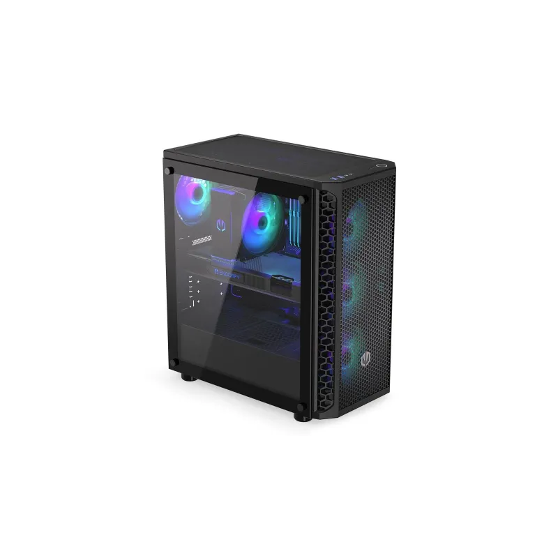 Case-ENDORFY-Signum 300 ARGB-MidiTower-Case product features Transparent panel-Not included-ATX-MicroATX-MiniITX-Colour