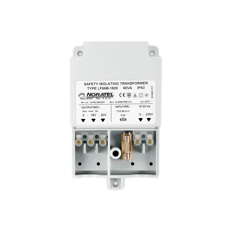 Transformer 230v-18v dc 60va-tr60va satel