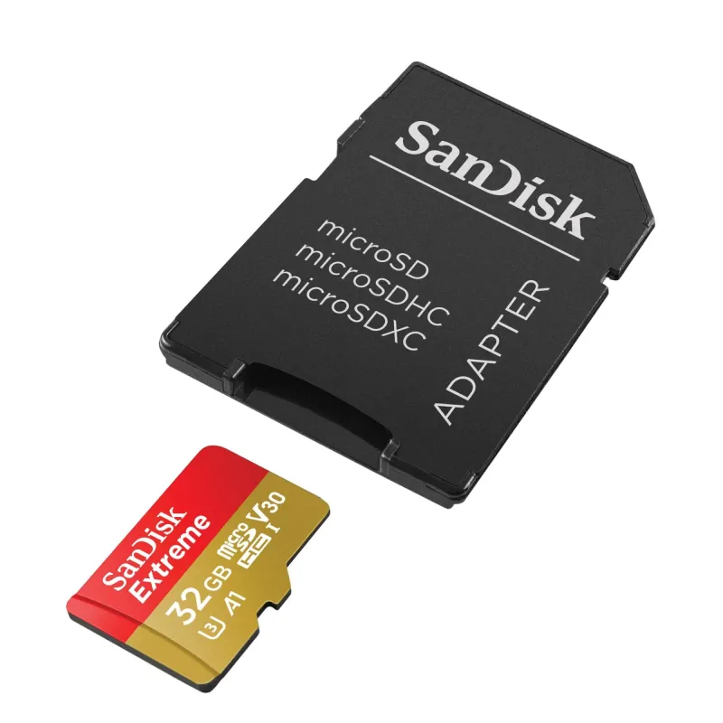 Memory micro sdhc 32gb uhs-i-w-a sdsqxaf-032g-gn6ma sandisk
