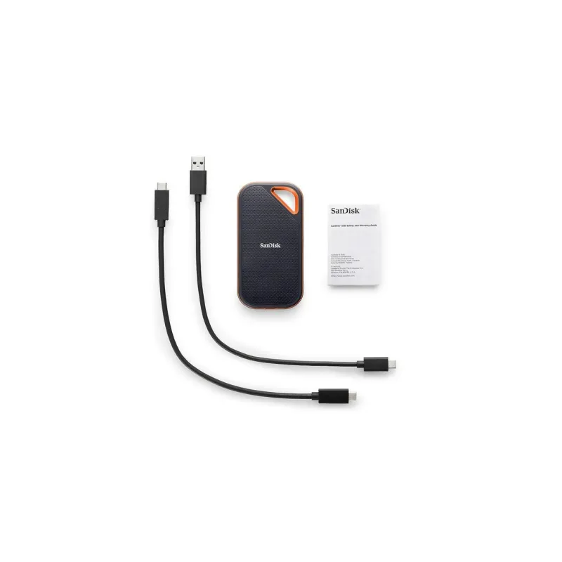 External SSD-SANDISK-Extreme Pro-4TB-USB-C-Write speed 2000 MBytes-sec-Read speed 2000 MBytes-sec-SDSSDE81-4T00-G25